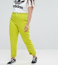 Неоновые джинсы в винтажном стиле ASOS Curve - Мульти