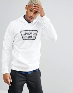 Белый худи с камуфляжным логотипом Vans VA36L4O71 - Белый