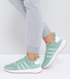 Зеленые кроссовки adidas Originals FLB Winter - Зеленый