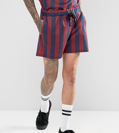 Полосатые шорты Reclaimed Vintage Inspired - Красный