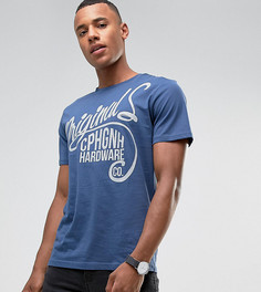 Футболка с принтом Jack &amp; Jones Originals - Темно-синий