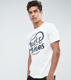 Футболка с принтом Jack &amp; Jones Originals - Белый