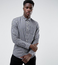 Хлопковая рубашка классического кроя в клетку Jack &amp; Jones Originals - Темно-синий