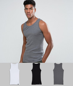 Набор из 3 маек разного цвета Dickies Proof - Мульти