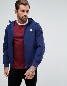 Синяя куртка с капюшоном Fred Perry Brentham - Синий