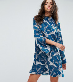 Свободное платье с принтом Glamorous Tall - Зеленый