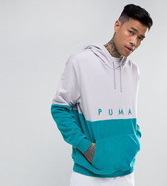 Фиолетовый комбинированный худи Puma 57658501 эксклюзивно для ASOS - Фиолетовый