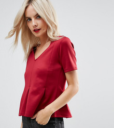 Топ с баской ASOS PETITE - Мульти