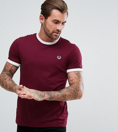 Фиолетовая узкая футболка Fred Perry Sports Authentic - Фиолетовый