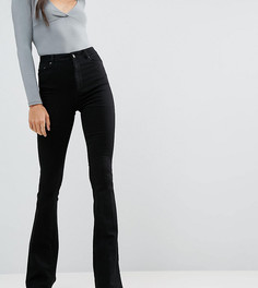 Черные расклешенные джинсы ASOS TALL - Черный