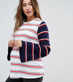 Топ в полоску с длинными рукавами ASOS Maternity - Мульти