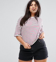 Свободная футболка ASOS CURVE - Мульти