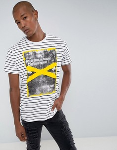 Футболка в полоску Night Addict - Белый