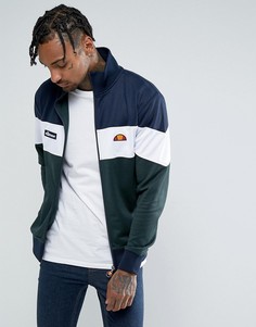 Спортивная куртка колор блок Ellesse - Зеленый
