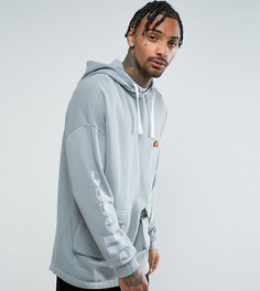 Худи синего цвета с принтом Ellesse - Синий