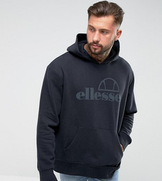 Худи свободного кроя черного цвета Ellesse - Черный