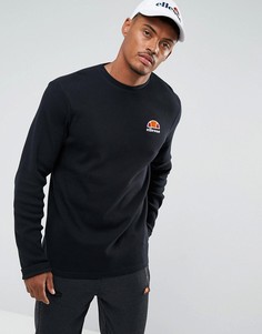 Лонгслив с маленьким логотипом Ellesse - Черный