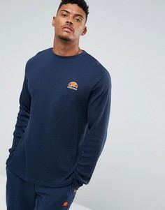 Лонгслив с маленьким логотипом Ellesse - Синий