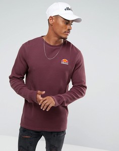 Лонгслив с маленьким логотипом Ellesse - Красный