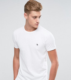 Белая обтягивающая футболка Jack Wills Landrier - Белый