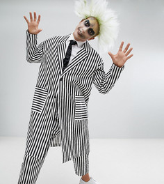 Жакет в полоску Reclaimed Vintage HALLOWEEN Inspired - Черный