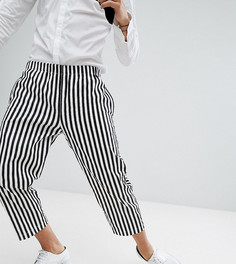 Свободные брюки в полоску Reclaimed Vintage HALLOWEEN Inspired - Черный