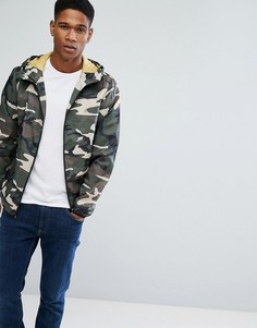 Легкая куртка с камуфляжным принтом Jack &amp; Jones Originals - Зеленый