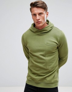 Худи с высоким воротом и карманом Jack &amp; Jones Core - Серый