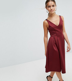 Платье миди ASOS PETITE - Красный