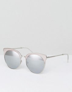 Розовые солнцезащитные очки в стиле ретро Quay Australia Mia Bella - Розовый