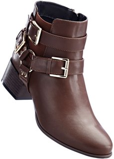 Полусапожки (коньячно-коричневый) Bonprix