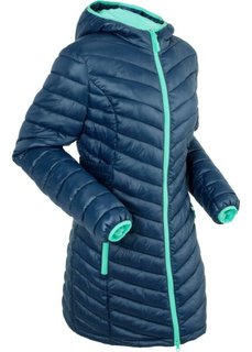 Воздушная стеганая куртка в мешочке (темно-синий) Bonprix