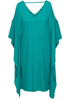 Трикотажное платье (изумрудный) Bonprix