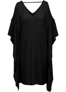 Трикотажное платье (черный) Bonprix