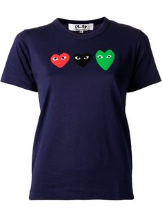 футболка с принтом сердца Comme Des Garçons Play