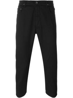 укороченные брюки прямого кроя  Rick Owens DRKSHDW