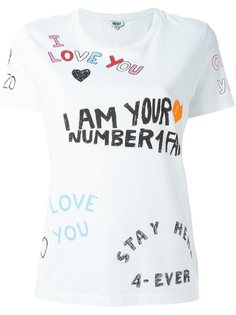футболка Kenzo X Fan  Kenzo