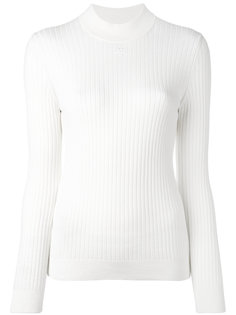 вязаный топ с высоким воротом Courrèges
