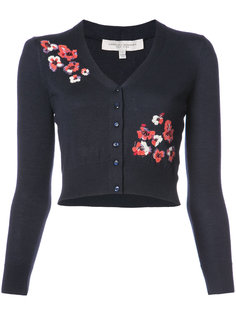 floral embroidered cardigan Carolina Herrera