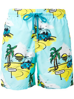 шорты для плавания с тропическим принтом Vilebrequin