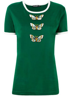 футболка с бабочками Dolce &amp; Gabbana