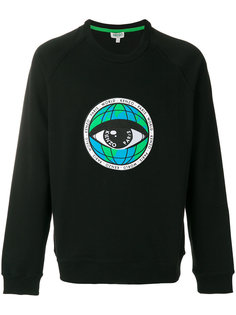толстовка с нашивкой Kenzo