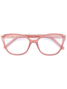очки в оправе кошачий глаз Chloé Eyewear