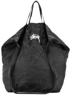 сумка-тоут с принтом-логотипом Stussy