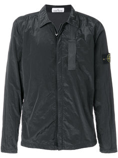 плащ с заплаткой на рукаве Stone Island