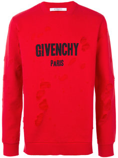 толстовка с принтом логотипа Givenchy