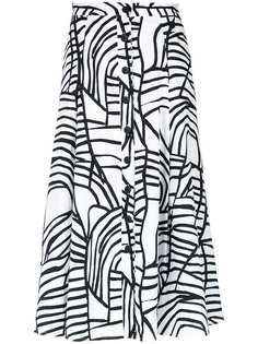 printed midi skirt Andrea Marques