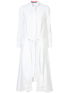 Necktie Shirt Dress Sleeve In Oxford Thom Browne