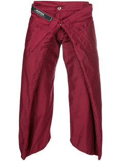 укороченные брюки  Wideshort  Anrealage
