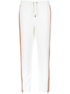 straight panelled trousers Nk